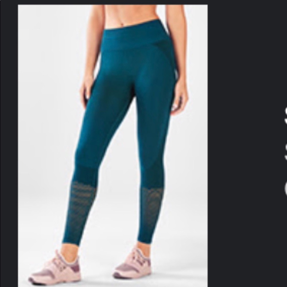 Fabletics Seamless high-waisted mesh leggings